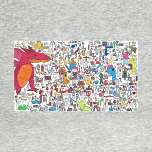 Dragon Crashes the Party T-Shirt